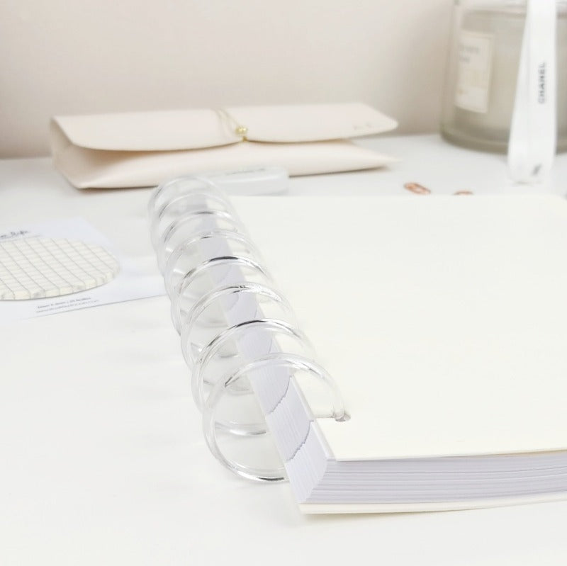 Discs de reliure transparents - Disques happy planner - clear discs