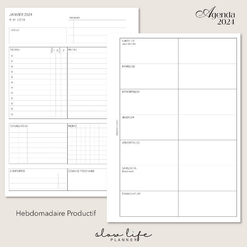 Planner Productif