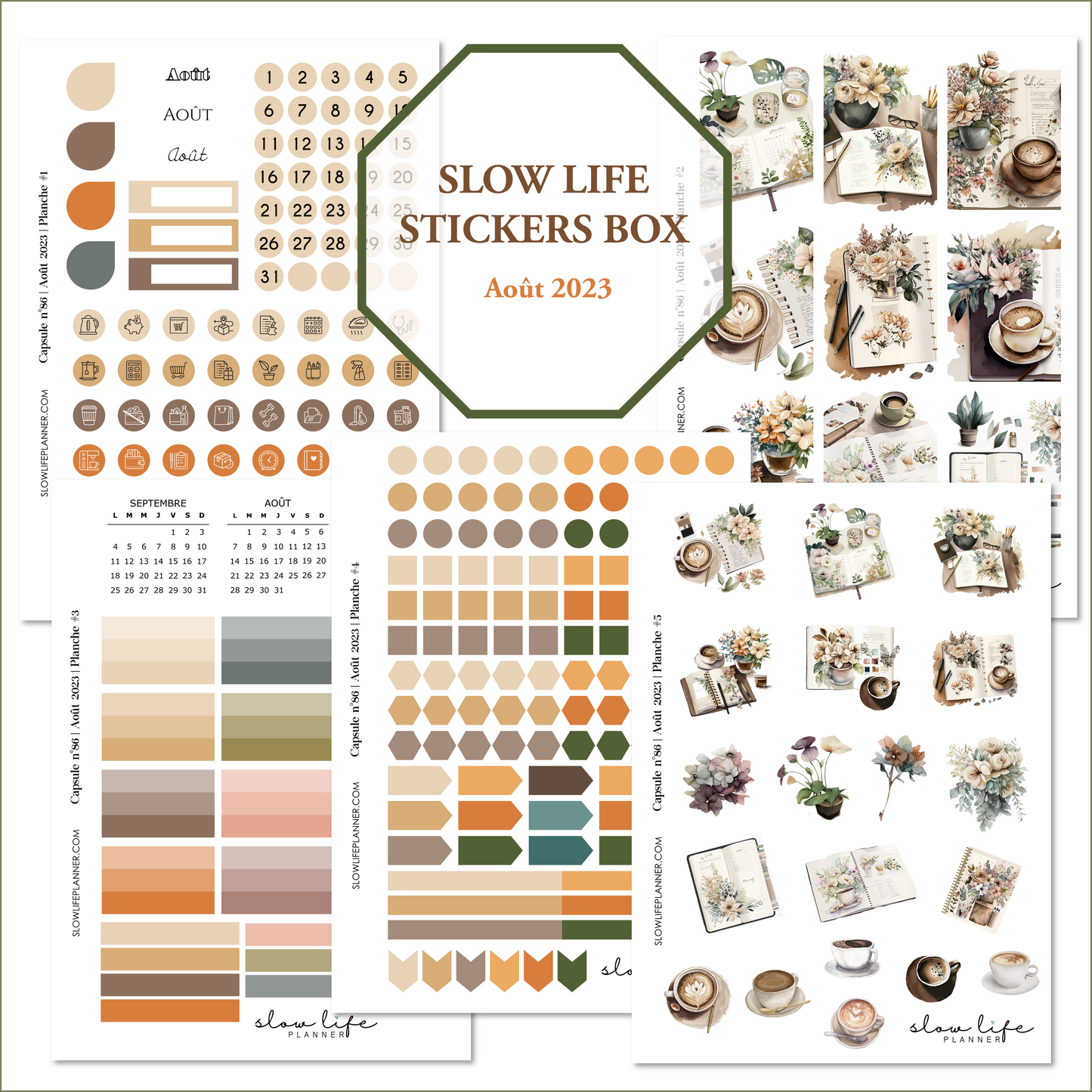 Stickers Box | Capsule n°86 / Août 2023