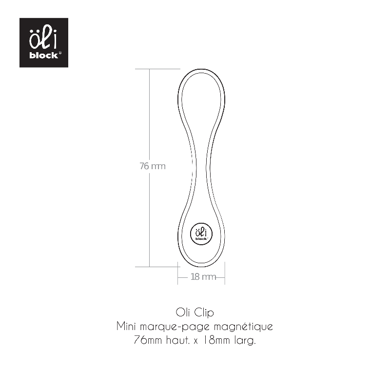 Magnetic OliClip -Oli block