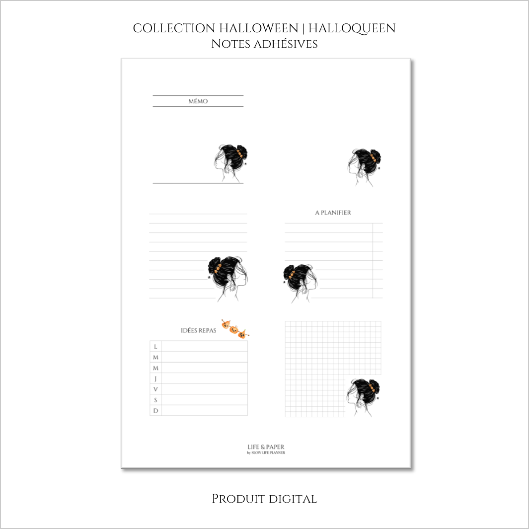 Collection Halloween | Halloqueen | Produit digital
