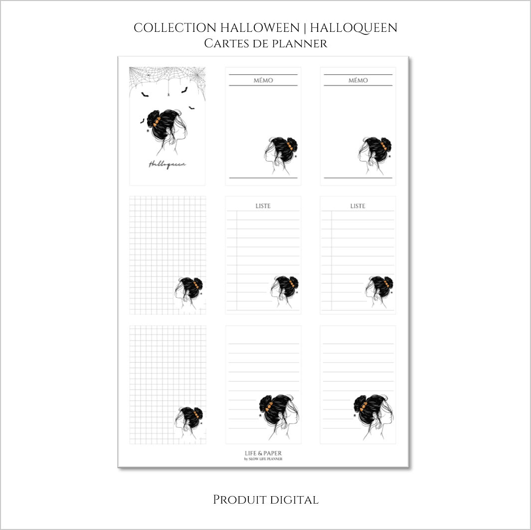 Collection Halloween | Halloqueen | Produit digital