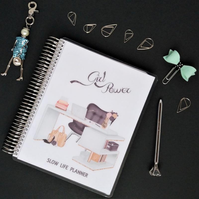 Slow Life Planner Couverture interchangeable Girl Power