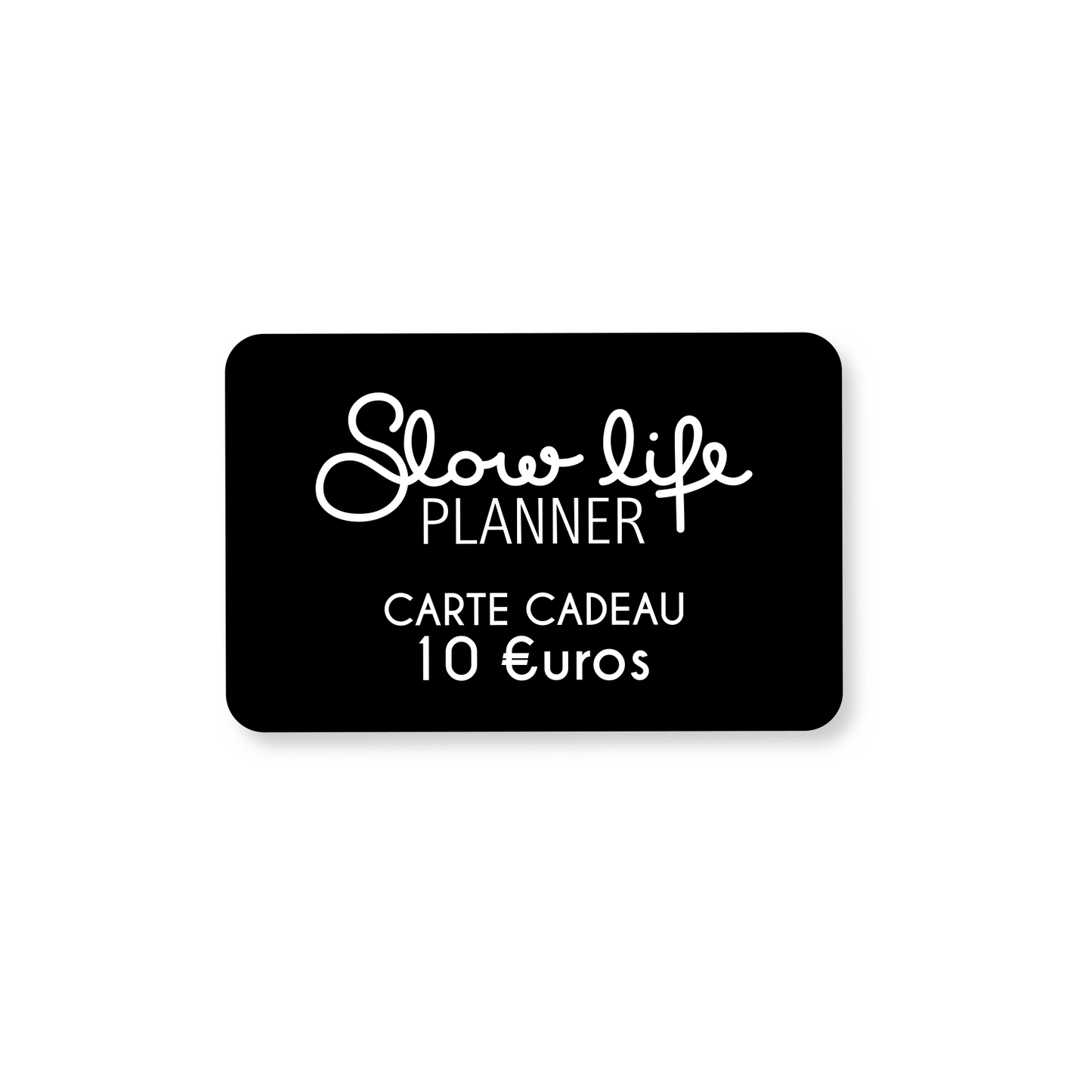 Carte-cadeau - Slow Life Planner