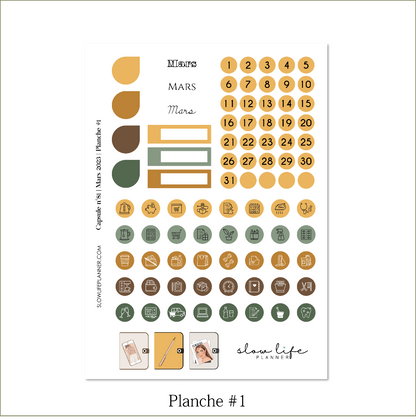 Stickers Box de Mars 2023