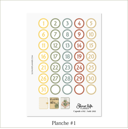 Stickers Box | Capsule n°62 / Août 2021