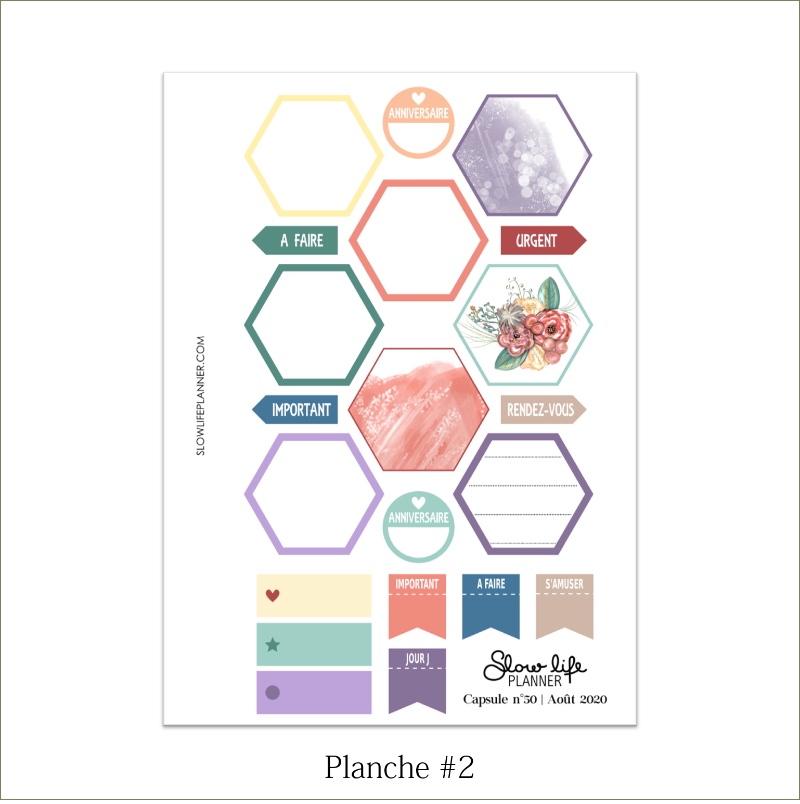 Stickers box Août 2020