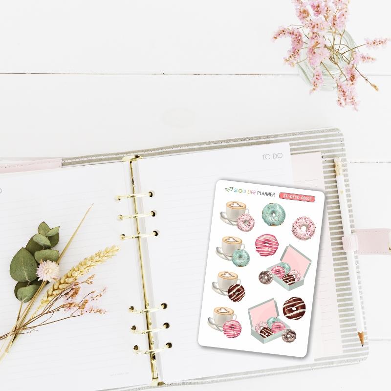Stickers "Pause gourmande" - Slow Life Planner