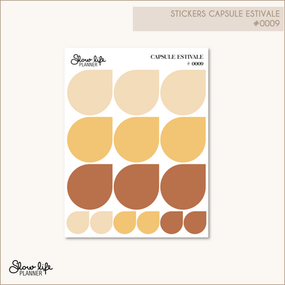 Stickers Gouttes | Capsule Estivale