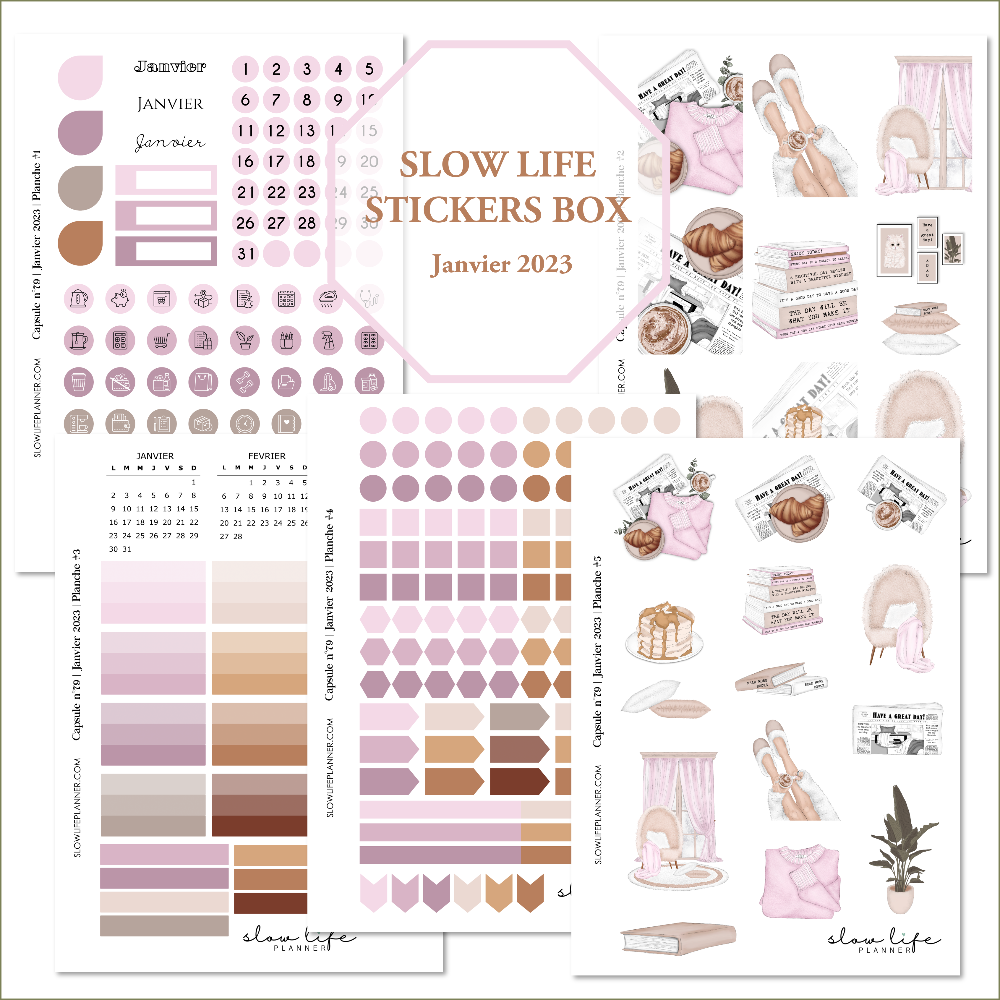 Stickers Box | Capsule n°79 / Janvier 2023