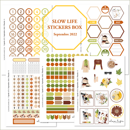 Stickers Box | Capsule n°75 / Septembre 2022