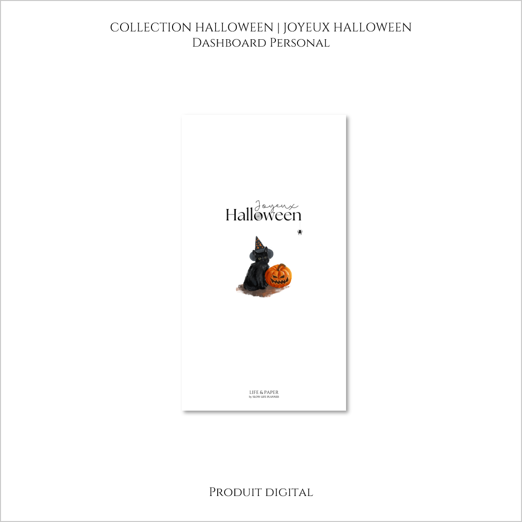 Collection Halloween | Joyeux Halloween | Produit digital